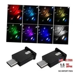 Povtii Usb Type Led Ambient Light, Mini 8 Colors Rgb. Fixed Price $14.25.