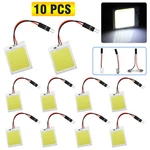 10X 48SMD Cob White Led Festoon T10 BA9S Car Interior Panel Dome Map Light Bulbs. Fixed Price $10.91.