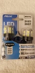New Pilot Automotive 3057 White Led Bulb, 2-PACK IL-3157W-15 12V 3W. Fixed Price $12.00.