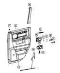 Genuine Mopar Map Pocket Lamp 68367049AC. Fixed Price $31.48.