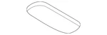 Genuine Nissan Vanity Lamp 26430-00Q0C. Fixed Price $128.43.