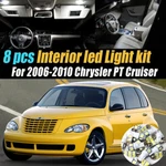 8PC Super White Car Interior Led Light Bulb Kit For 06-10 Chrysler Pt Cruiser. Fixed Price $12.24.