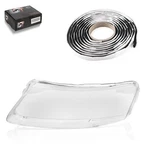 Headlight Glass Left Xenon Halogen Led For Audi A6 4F C6 Avant Allroad 04-11. Fixed Price $57.26.