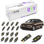 12 Bulbs Deluxe White Led Interior Light Kit For Volkswagen Jetta MK6 2010-2017. Fixed Price $25.50.