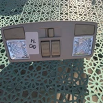 04-09 Mazda 3 Overhead Console Front Dome Map Light Sunroof Switch Beige. Fixed Price $30.00.