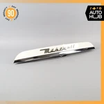 14-17 Maserati Ghibli M157 Trunk Tailgate License Plate Lamp W/ Molding Oem. Fixed Price $95.23.