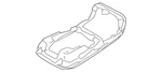 Genuine Volkswagen Lamp Housing 3C0-867-489-C-Y20. Fixed Price $78.47.