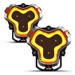 Novsight 3 Inch Led Offroad Light Spot Beam Amber/white W/covers Wiring Harness. Fixed Price $263.99.