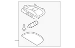 Genuine Subaru Dome Lamp Assembly 84601SJ010ME. Fixed Price $39.25.