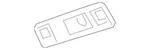 Genuine Gm 2004-2005 Cadillac Srx Titanium Left Reading Lamp Assembly 22781268. Fixed Price $33.20.