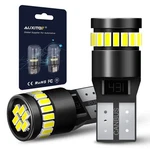 2X Auxito T10 Led License Plate Light Bulb 6000K Bright White 168 2825 194 24SMD. Fixed Price $8.99.