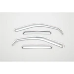 Putco 480041 Element In-channel Side Window Visors Chrome (set Of 4). Fixed Price $117.89.