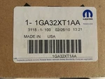 Chrysler Interior Flashlight Mopar 1GA32XT1AA. Fixed Price $89.00.
