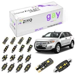 15 Bulbs Deluxe White Interior Led Light Kit Ford Edge 2007-2014 Package. Fixed Price $29.50.