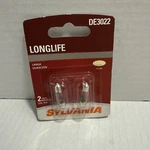 SHIPSN24HOURS-SYLVANIA DE3022 Long Life Miniature Bulb, (contains Bulbs). Fixed Price $14.88.