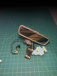 2004 - 2010 Audi A8 Quattro Rear View Mirror E1010589 Oem. Fixed Price $15.00.