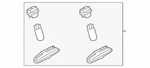 Oem New Genuine 2008-2021 Ford Transit Connect Dome Lamp Assembly 8A6Z-13776-A. Fixed Price $21.92.
