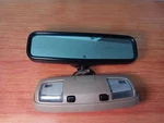 12V Toyota Iki 9183 Rear View Mirror Tan Dual Map Light. Fixed Price $69.00.