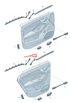 New Audi Q3 F3 Front Right Door Courtesy Light 83A947356C 83A-947-356-C. Fixed Price $42.30.