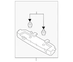 Genuine Kia Dome Lamp 92850-S9100. Fixed Price $140.93.