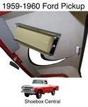 1959 1960 Ford Pickup Truck Interior Dome Light Lens And Bezel New. Fixed Price $28.88.