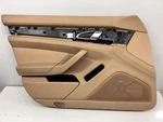 10-16 Porsche Panamera Drivers Front Door Panel Tan (read). Fixed Price $100.00.