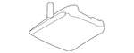 Genuine Mazda Map Light Lens TD11-51-311A. Fixed Price $8.75.