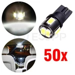 50X T10 6-SMD White Led License Plate Light Bulb W5W 194 168 2825 158 Ford. Fixed Price $31.06.
