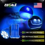 5PCS Blue T10 6SMD Led Bulb License Plate Instrument Panel Gauge Cluster Lights. Fixed Price $8.29.