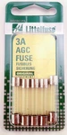 Littelfuse AGC3BP Glass Fuses. Fixed Price $12.53.