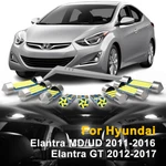 12X Interior Led Lights Map Dome Package Kit White For Hyundai Elantra 2011-2016. Fixed Price $12.98.