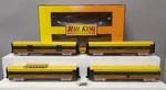 Mth 30-6703 Seaboard Rail King 60' Streamlined Abs Passenger (set Of 4) Nib. Fixed Price $224.99.