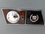 90-92 Cadillac Brougham 4 Dr, Grey Right Drivers Rear Dome Light. Fixed Price $59.49.