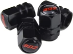 (set Of 4) Slash Metal Auto Tire Valve Stem Cap Cover Trim With 392, Red. Fixed Price $18.51.