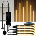 Touch Dimmable Cob Led Strip Kit Black Pcb 12V For Acoustic Wood Slat Wall Panel. Fixed Price $109.99.