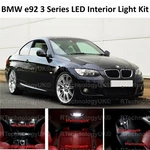 Premium For Bmw 3 Series E92 Interior White Full Upgrade Led Light Bulbs Kit. Fixed Price $24.16.