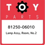 81250-06010 Toyota Lamp Assy, Room, NO.2 8125006010, New Genuine Oem Part. Fixed Price $64.25.