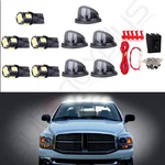 Smoke Lens Cab Roof Running Marker Light White Led+wiring For 73-87 Chevy/gmc. Fixed Price $31.25.