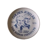 Vintage 1979 Edison Institute Golden Jubilee Plate Henry Ford And Thomas. Fixed Price $19.99.