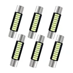 Lyxheth 6PCS 28MM 29MM 6614F Festoon Led Car Bulb, Vanity Light Bulbs,. Fixed Price $14.99.
