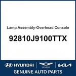 2018-2023 Hyundai Kona Lamp Assembly-overhead Console Oem New 92810J9100TTX. Fixed Price $172.64.