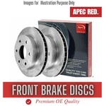 Brake Discs Pair Front Ford Galaxy 1.9 95- 06 CHOICE2/2 Diesel Apec. Fixed Price $112.56.