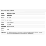 2014 Mercedes-benz CLA250 Control Unit A24690038069051. Fixed Price $229.99.