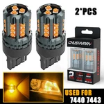 Amber 7443 7444 Sck Led Front Rear Turn Signal Light Bulbs For Lexus Is Nx Gs. Fixed Price $23.99.