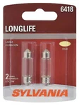 License Plate Light Bulb-sylvania Long Life Blister Pack Twin 6418LLBP2. Fixed Price $13.99.