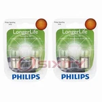 2 Pc Philips Tail Light Bulbs For Volkswagen Dasher Fox Golf Gti Jetta An. Fixed Price $14.06.