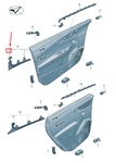 New Audi Q7 Front Left Door Led Module 4M8947355AB 4M8-947-355-AB. Fixed Price $34.00.