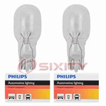2 Pc Philips Map Light Bulbs For Cadillac 60 Special Allante Deville Hs. Fixed Price $10.59.