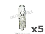Audi Vw Bulb 1.2W (2721) W/o Base Shifter/ashtray/dash Osram-sylvania (5). Fixed Price $16.25.
