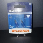 Sylvania 168 Silverstar Mini 14 V, 4.9 W- Whiter Light (2 Bulbs). Fixed Price $14.99.